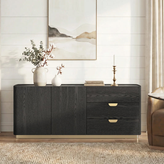 Sideboard in 79" Length with Metal Handles