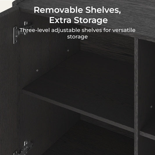 Sideboard in 79" Length with Metal Handles