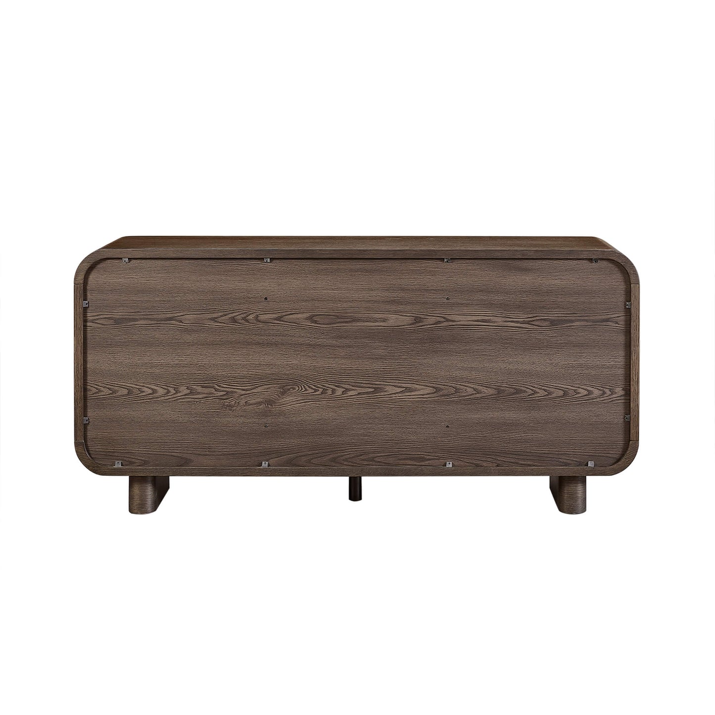 Sideboard in Hazel Finish with Curved Edges