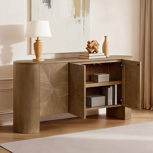 Sideboard in Parquet Finish with 67'' Width