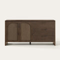 Sideboard in Vintage Wood with 3 Drawers, 63" Long