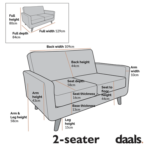 Sofa in Teal Blue Velvet with Curved Arms