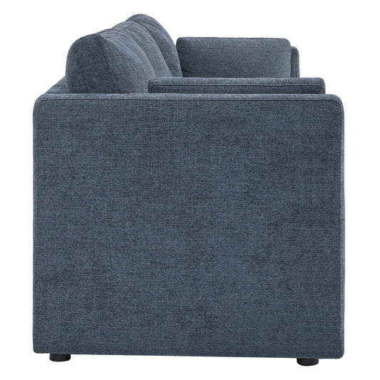 Modular 3-Seat Sofa with Customizable Configuration