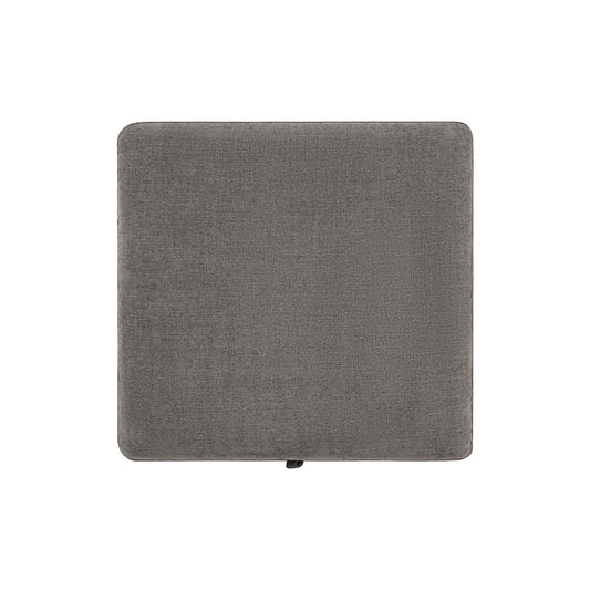 Storage Ottoman with Tufted Top Design