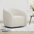 Swivel Accent Chair in Bella Fabric