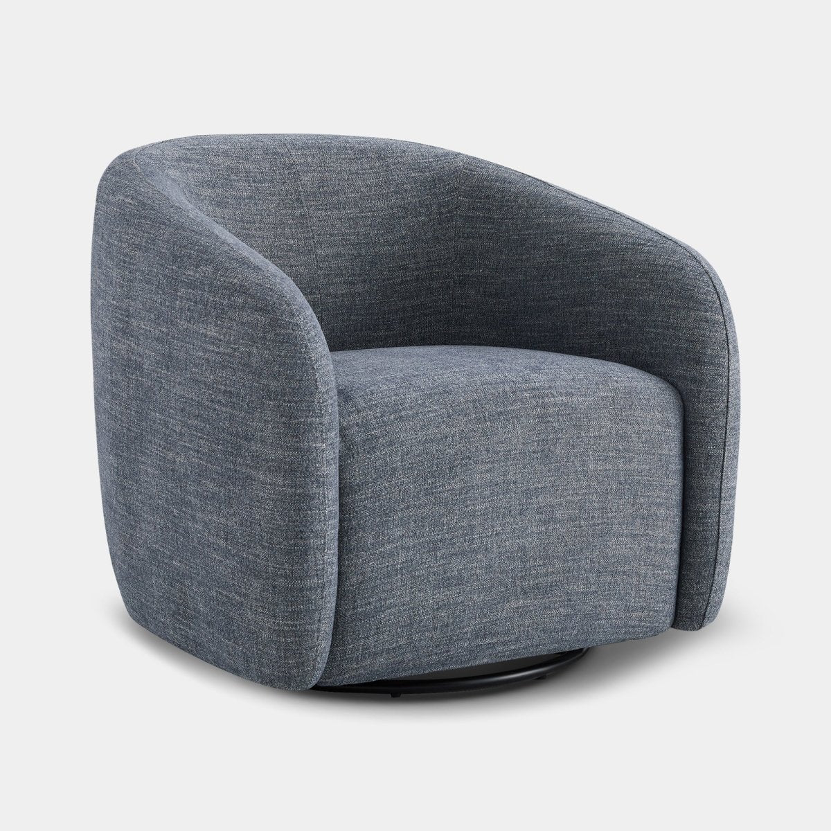 Swivel Accent Chair in Bella Fabric