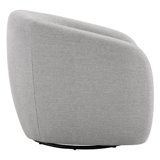 Swivel Accent Chair in Bella Fabric