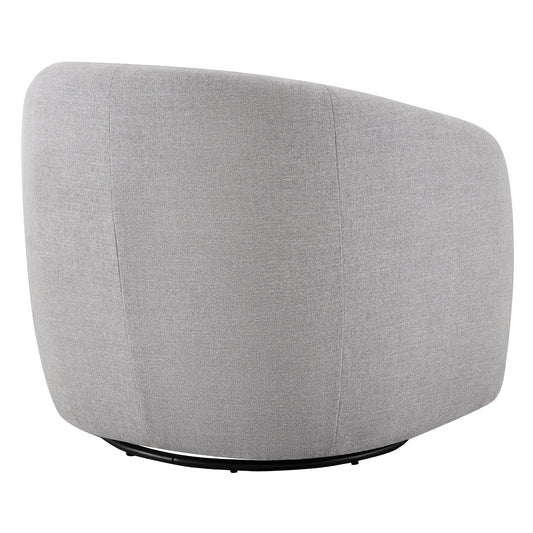 Swivel Accent Chair in Bella Fabric