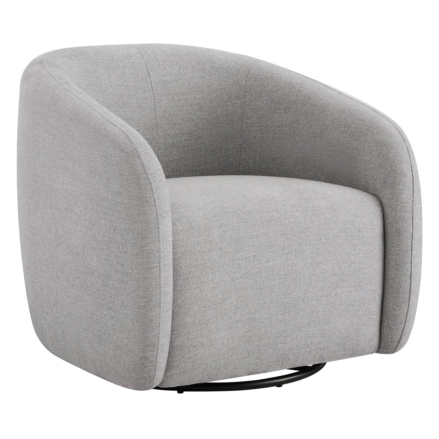 Swivel Accent Chair in Bella Fabric