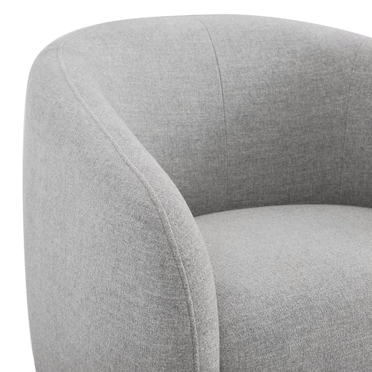 Swivel Accent Chair in Bella Fabric
