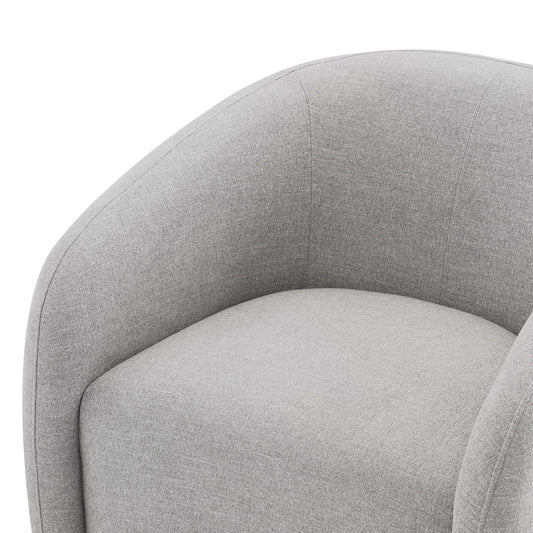 Swivel Accent Chair in Bella Fabric