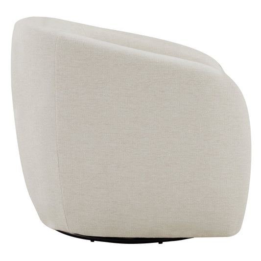 Swivel Accent Chair in Bella Fabric