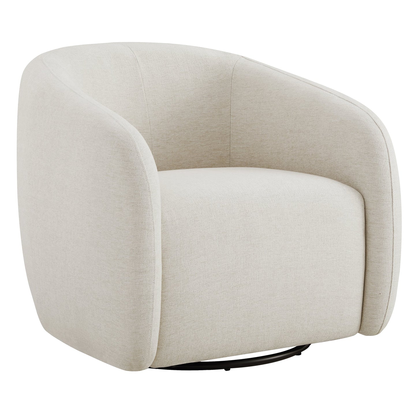 Swivel Accent Chair in Bella Fabric