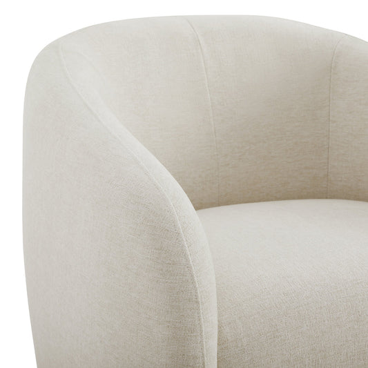 Swivel Accent Chair in Bella Fabric