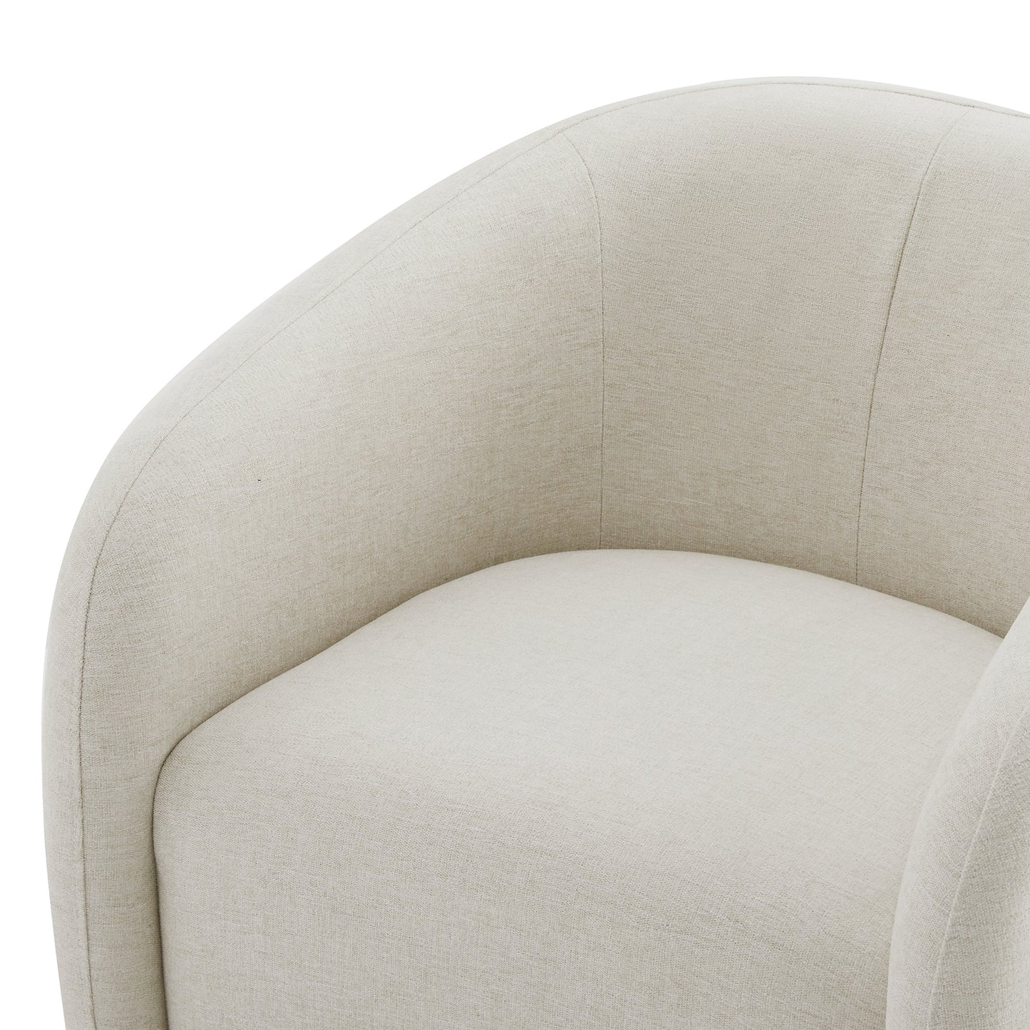 Swivel Accent Chair in Bella Fabric