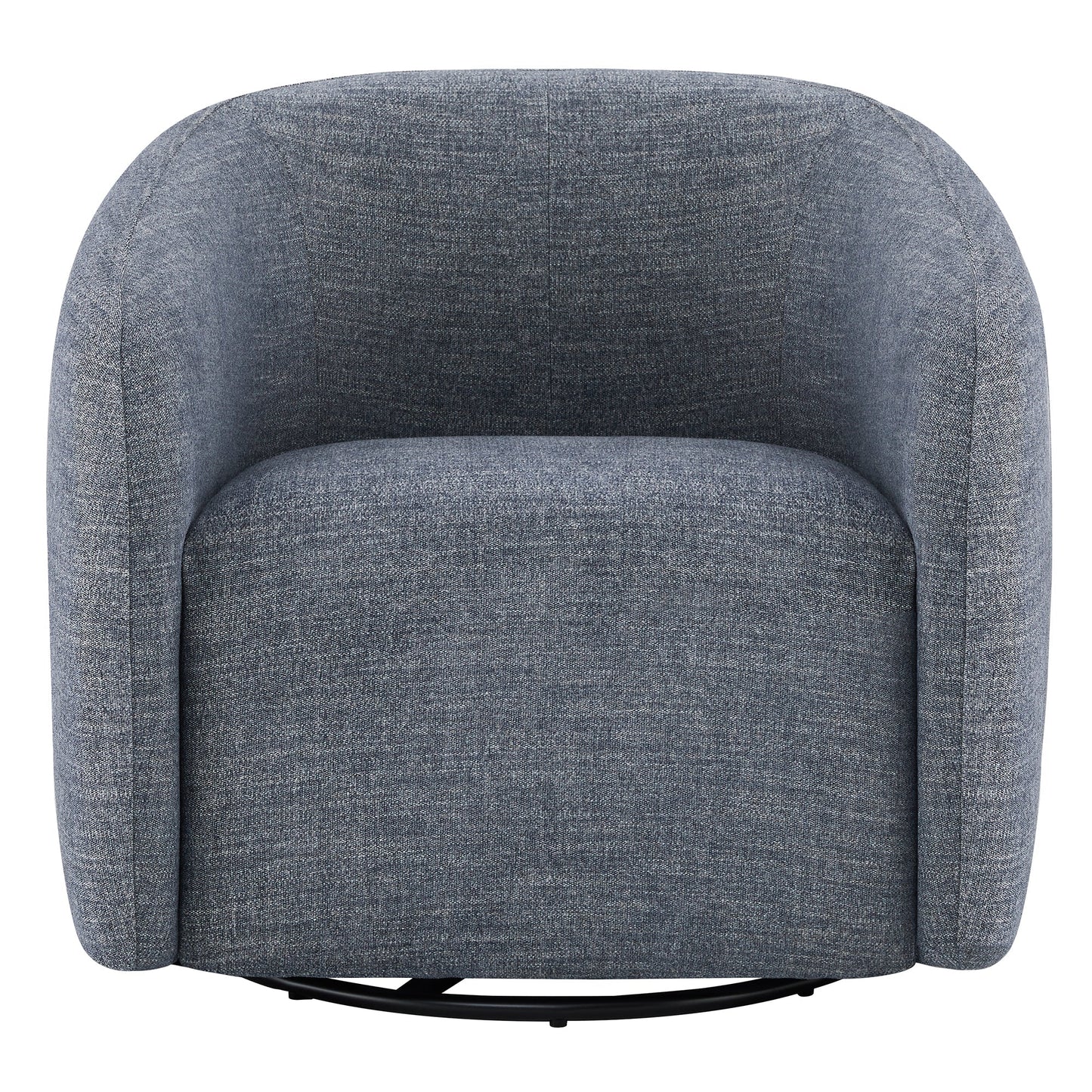 Swivel Accent Chair in Bella Fabric