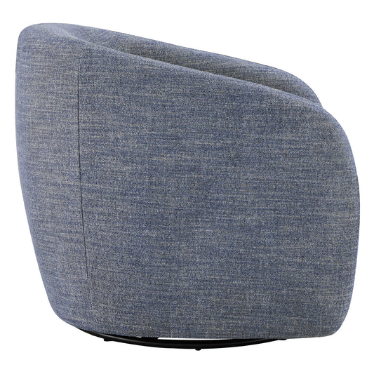 Swivel Accent Chair in Bella Fabric