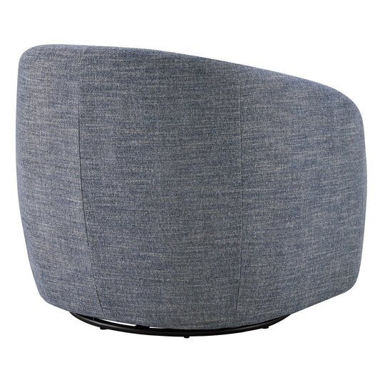 Swivel Accent Chair in Bella Fabric