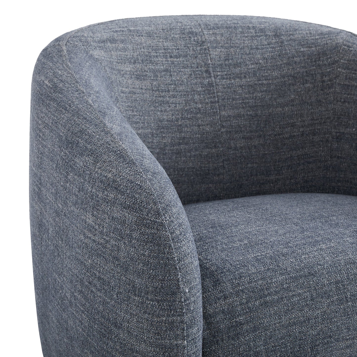 Swivel Accent Chair in Bella Fabric