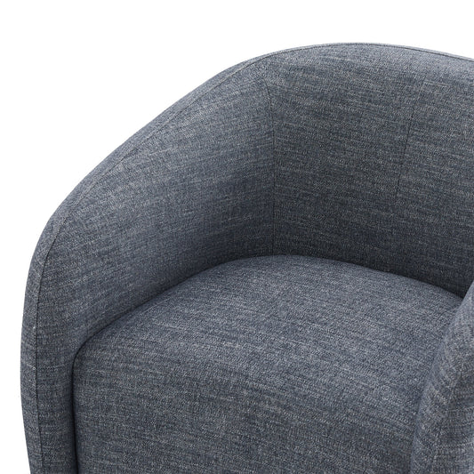 Swivel Accent Chair in Bella Fabric