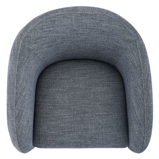 Swivel Accent Chair in Bella Fabric