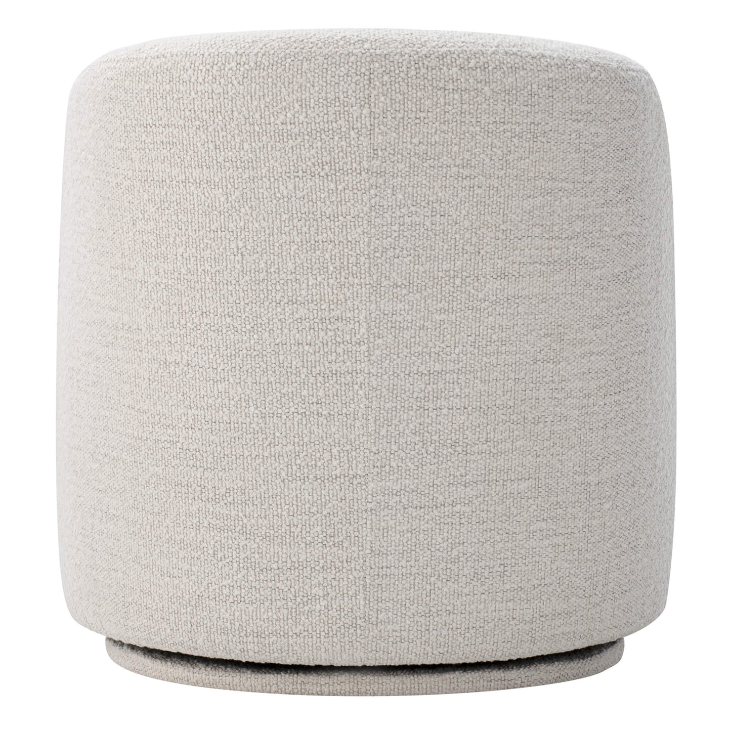 Swivel Accent Chair in Boucle Fabric