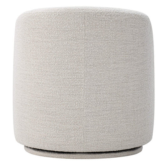 Swivel Accent Chair in Boucle Fabric