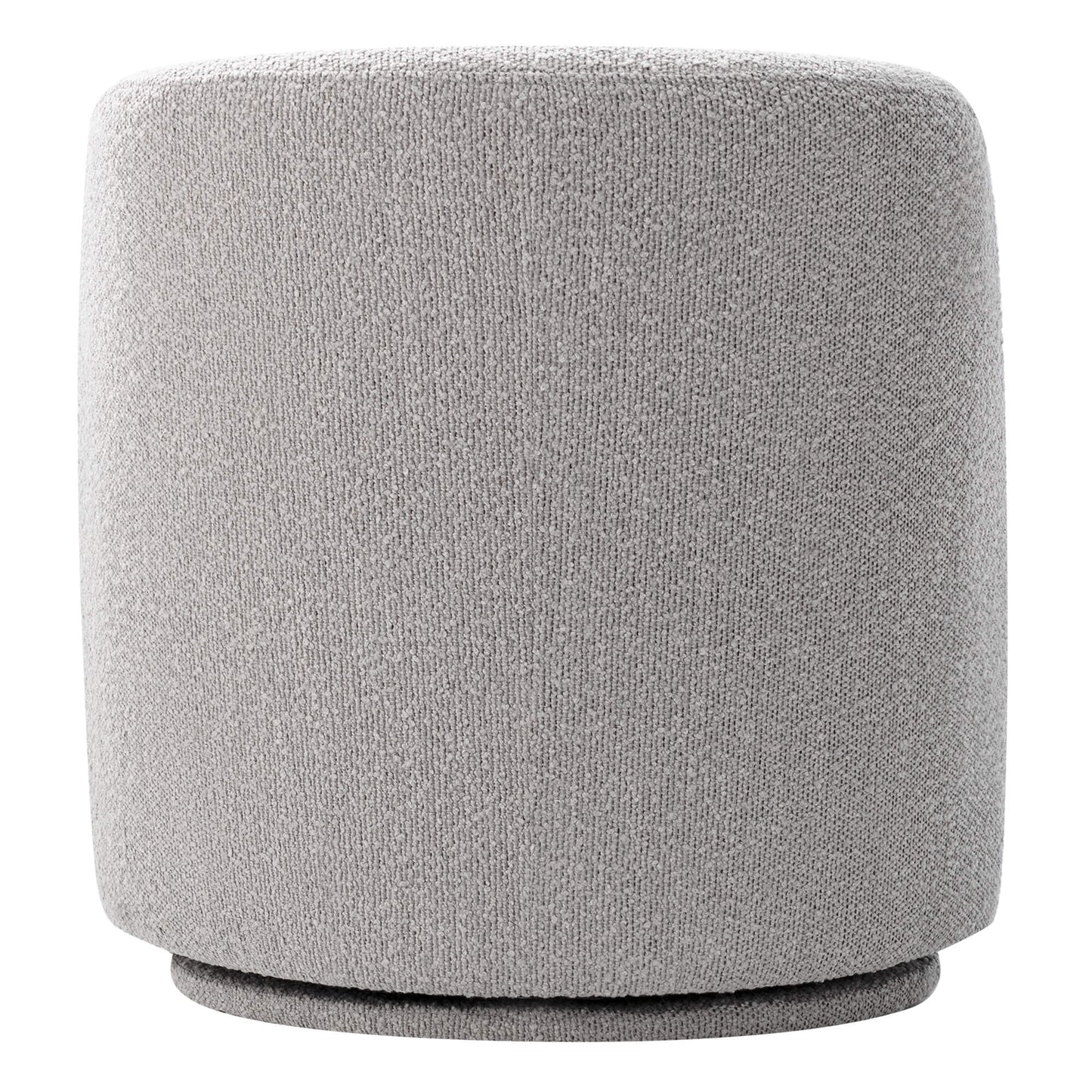 Swivel Accent Chair in Boucle Fabric