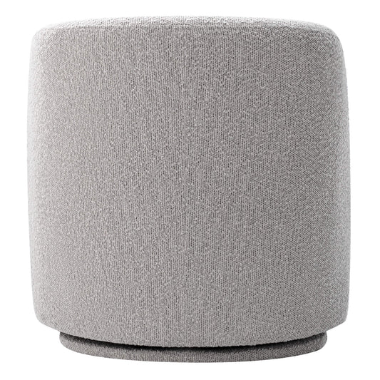 Swivel Accent Chair in Boucle Fabric