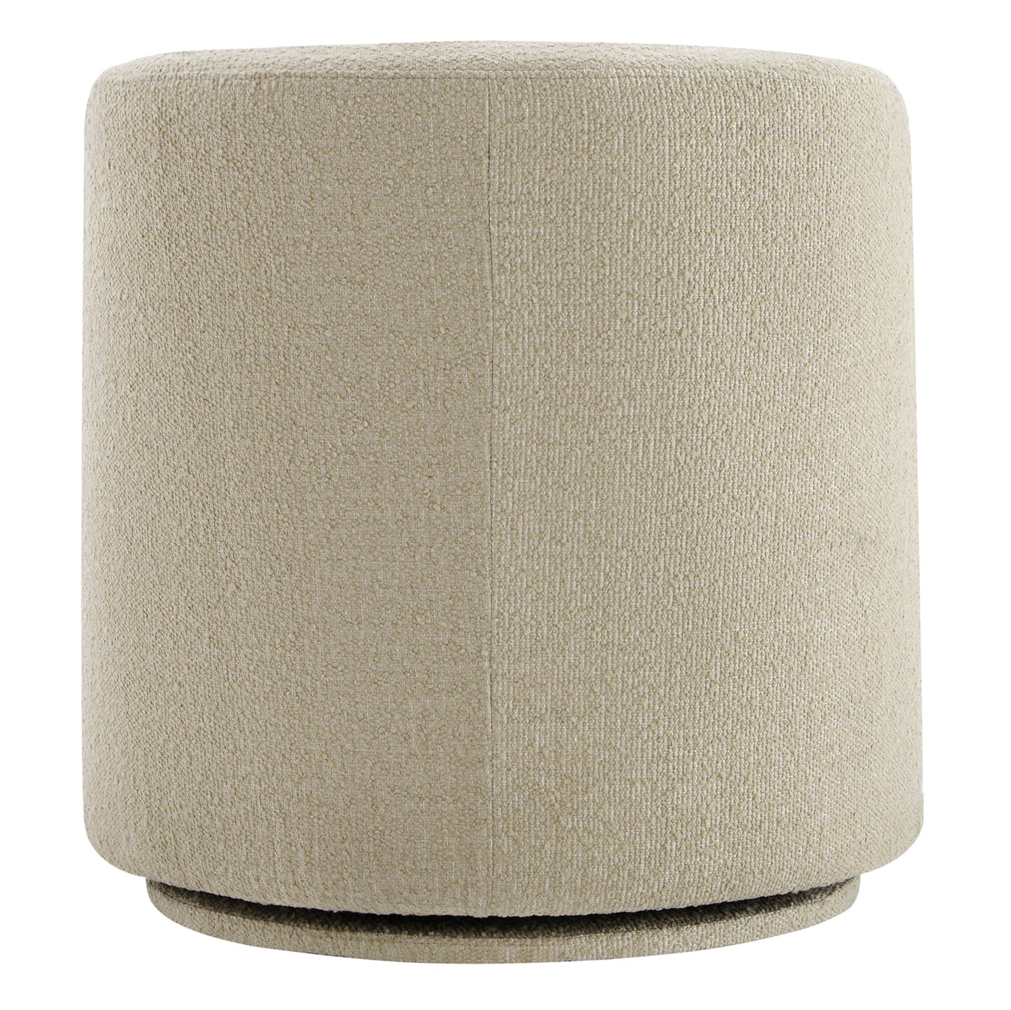 Swivel Accent Chair in Boucle Fabric