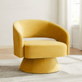 Swivel Accent Chair in Soft Velvet