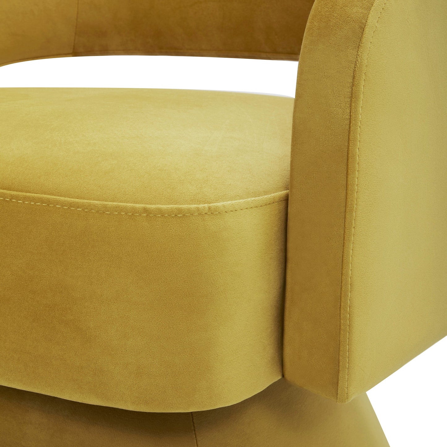 Swivel Accent Chair in Soft Velvet