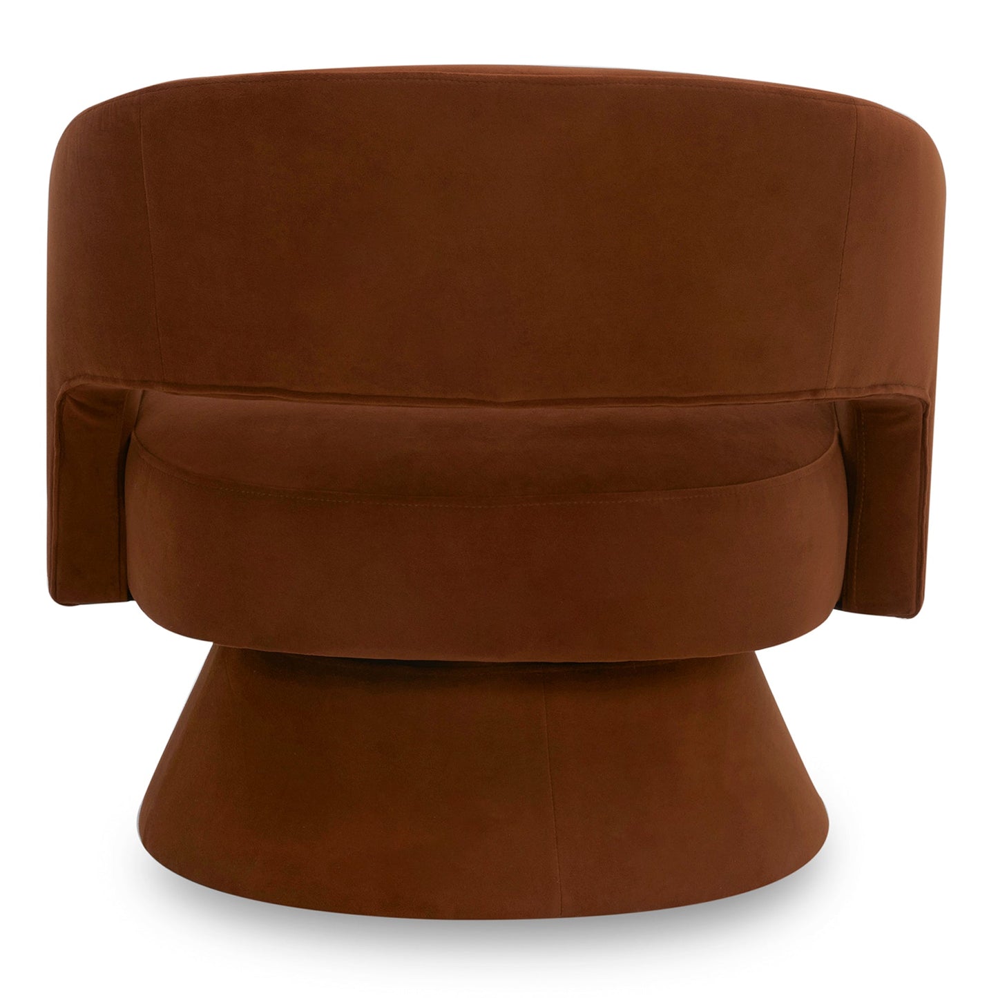 Swivel Accent Chair in Soft Velvet