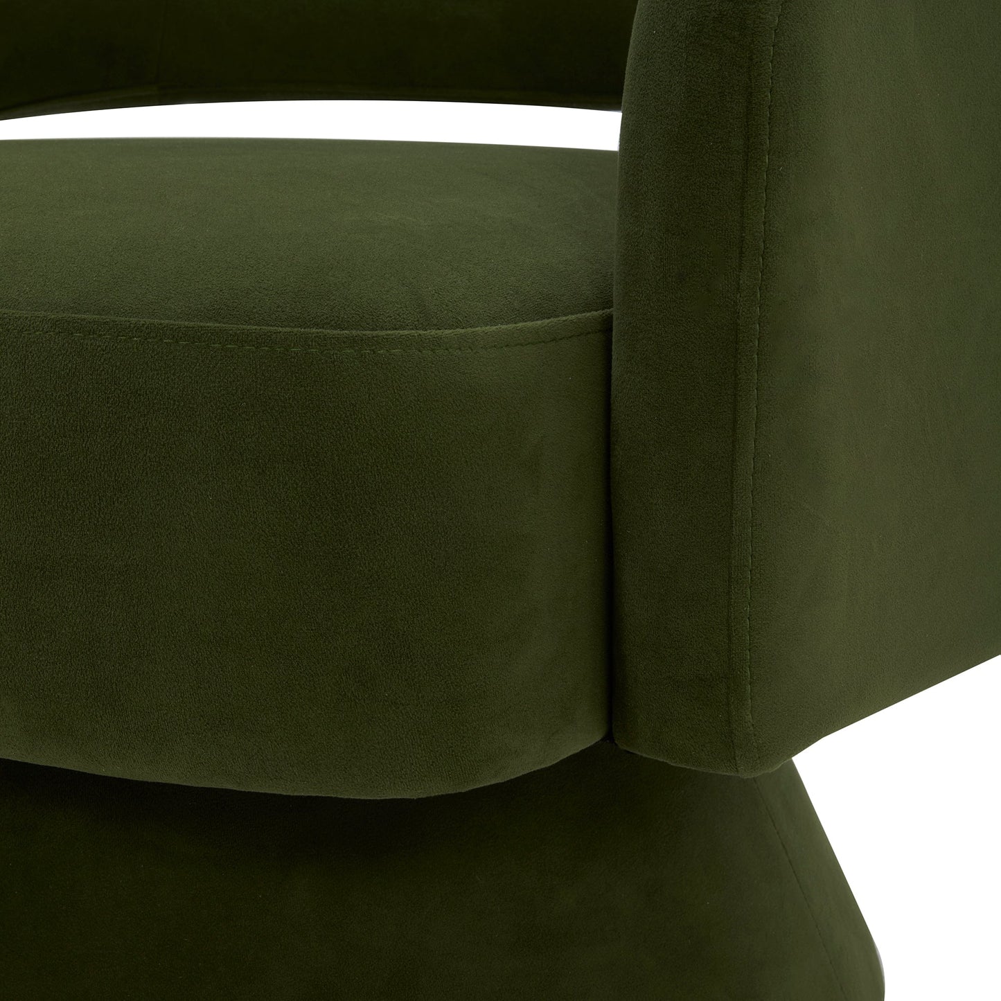 Swivel Accent Chair in Soft Velvet