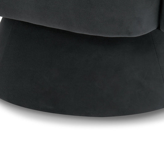 Swivel Accent Chair in Soft Velvet