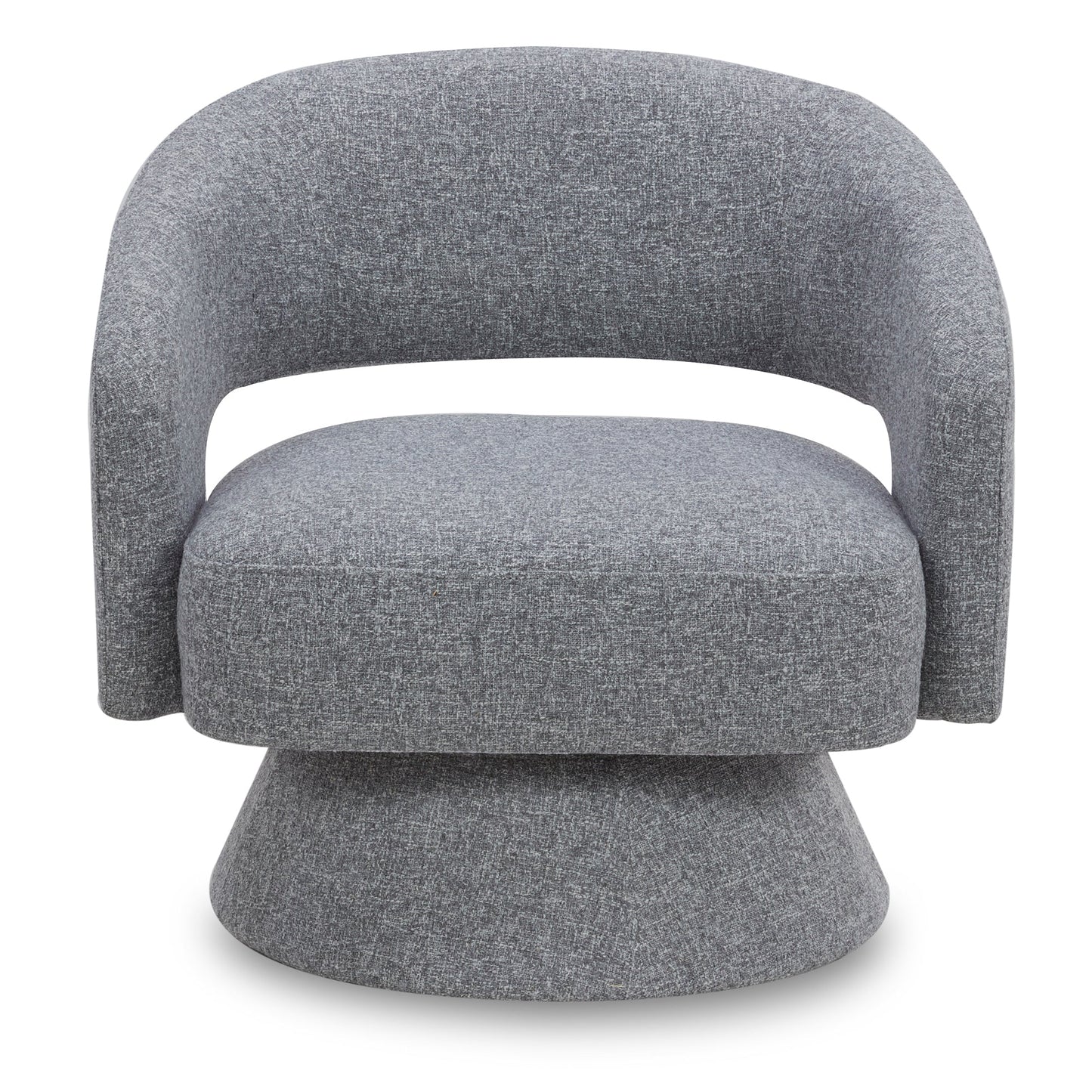 Swivel Accent Chair in Soft Velvet