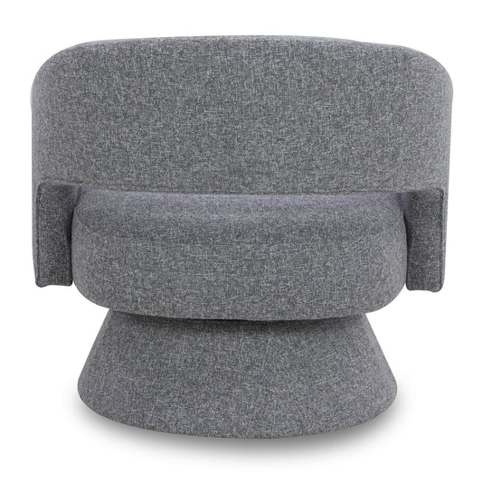 Swivel Accent Chair in Soft Velvet