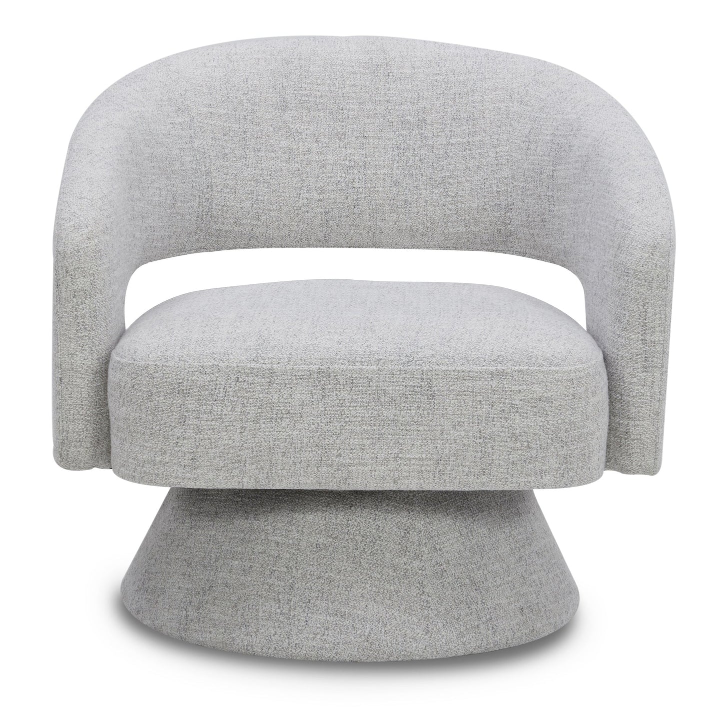 Swivel Accent Chair in Soft Velvet