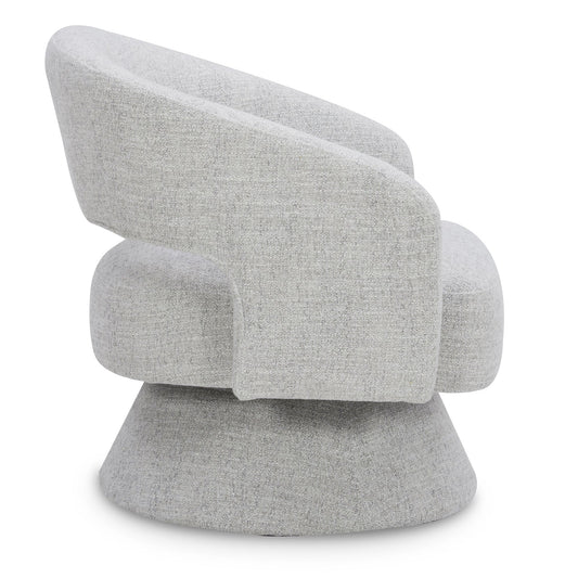 Swivel Accent Chair in Soft Velvet