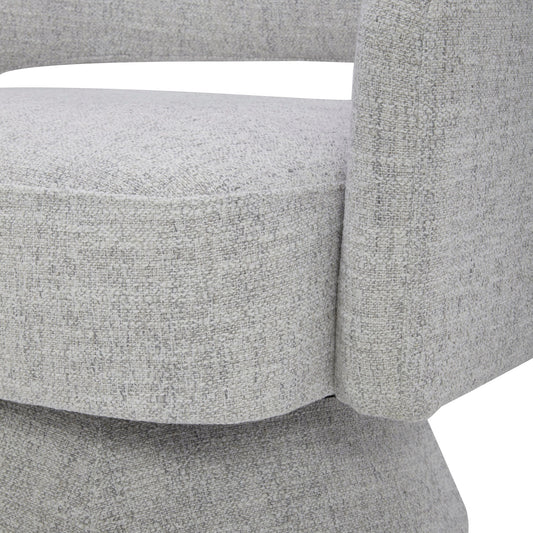 Swivel Accent Chair in Soft Velvet