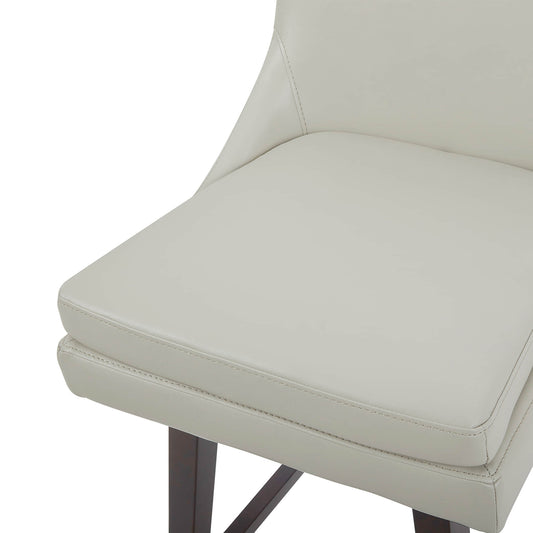 Swivel Bar Stool in Natural Wood Finish