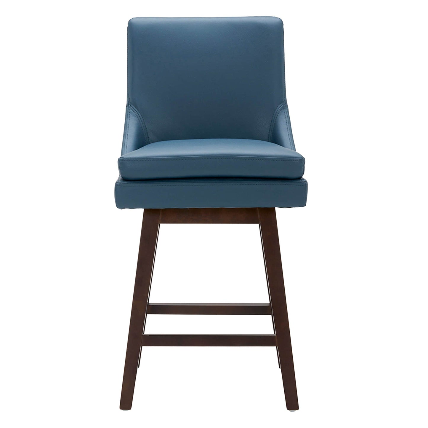 Swivel Bar Stool in Natural Wood Finish