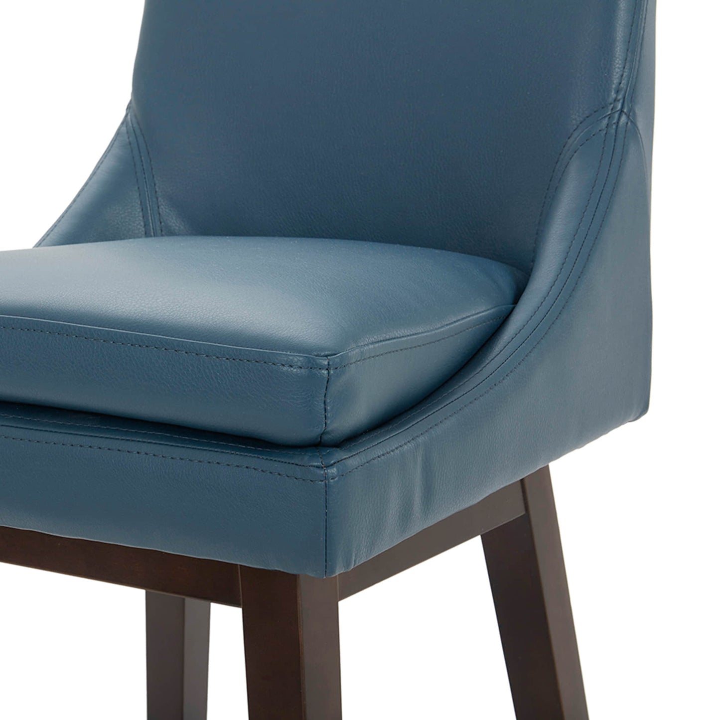 Swivel Bar Stool in Natural Wood Finish