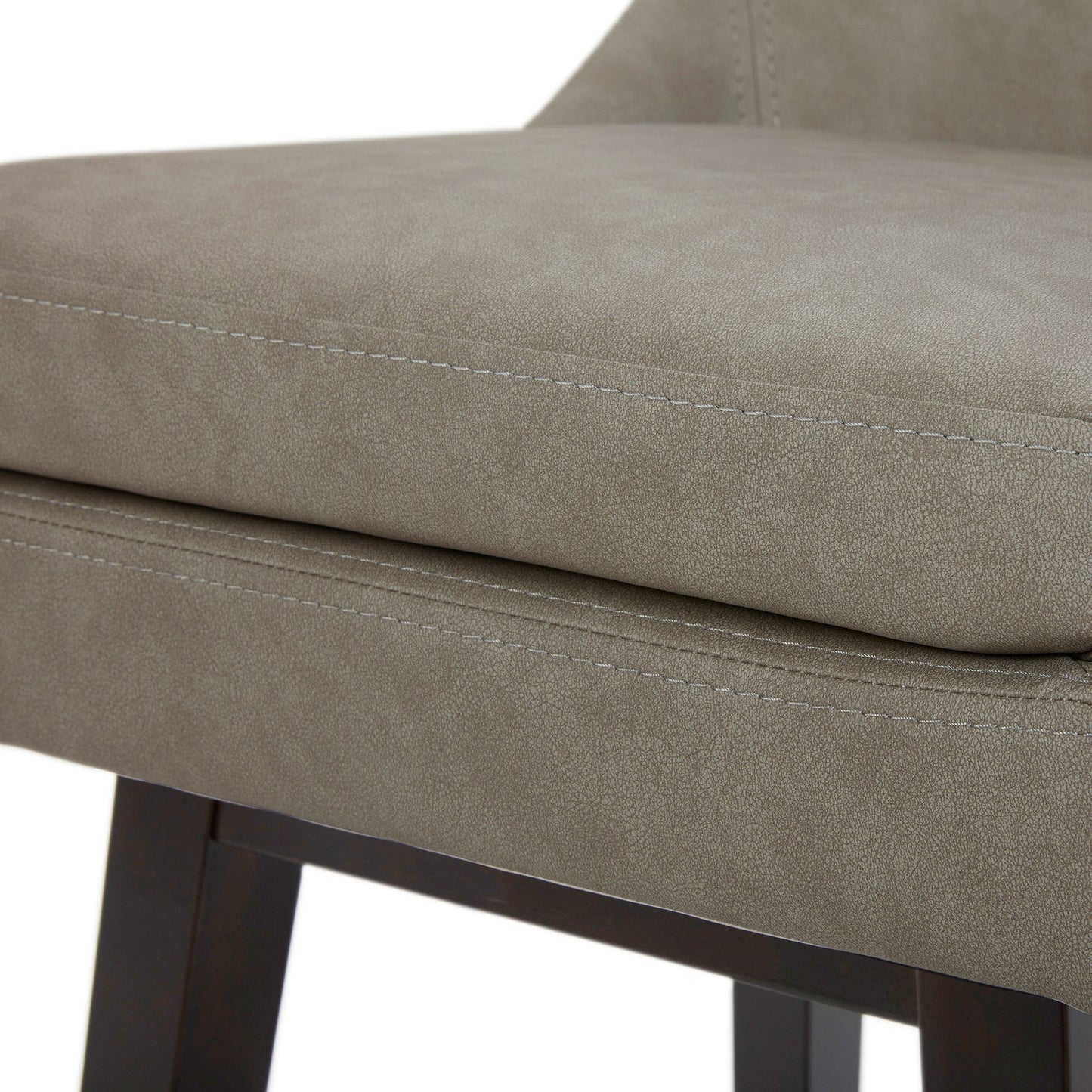 Swivel Bar Stool in Natural Wood Finish