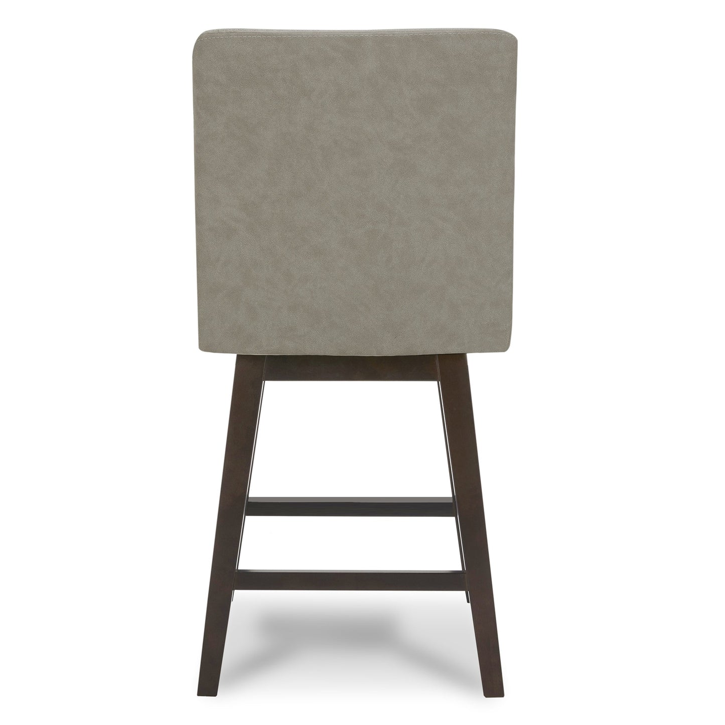 Swivel Bar Stool in Natural Wood Finish