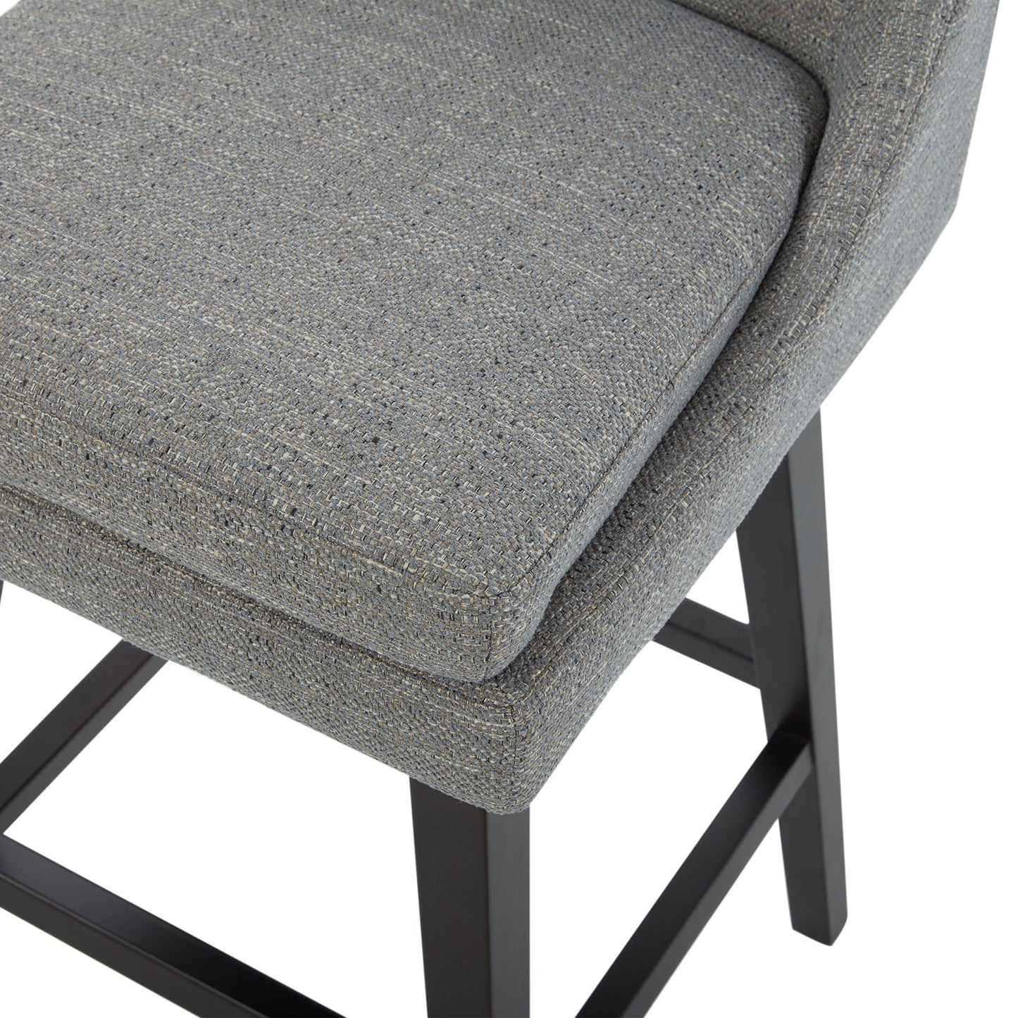 Swivel Bar Stool in Natural Wood Finish