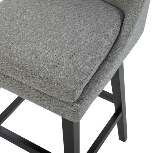 Swivel Bar Stool in Natural Wood Finish