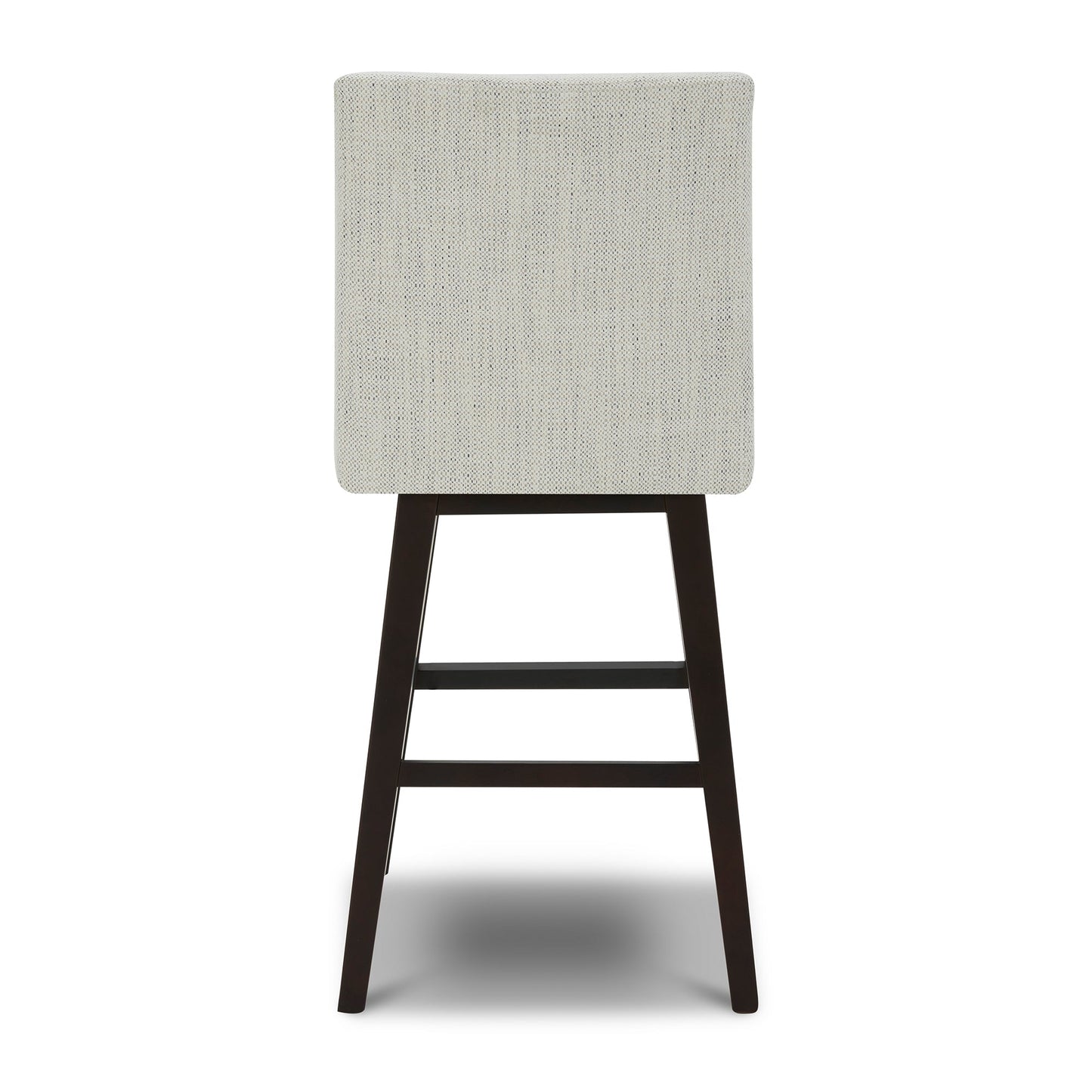 Swivel Bar Stool in Natural Wood Finish