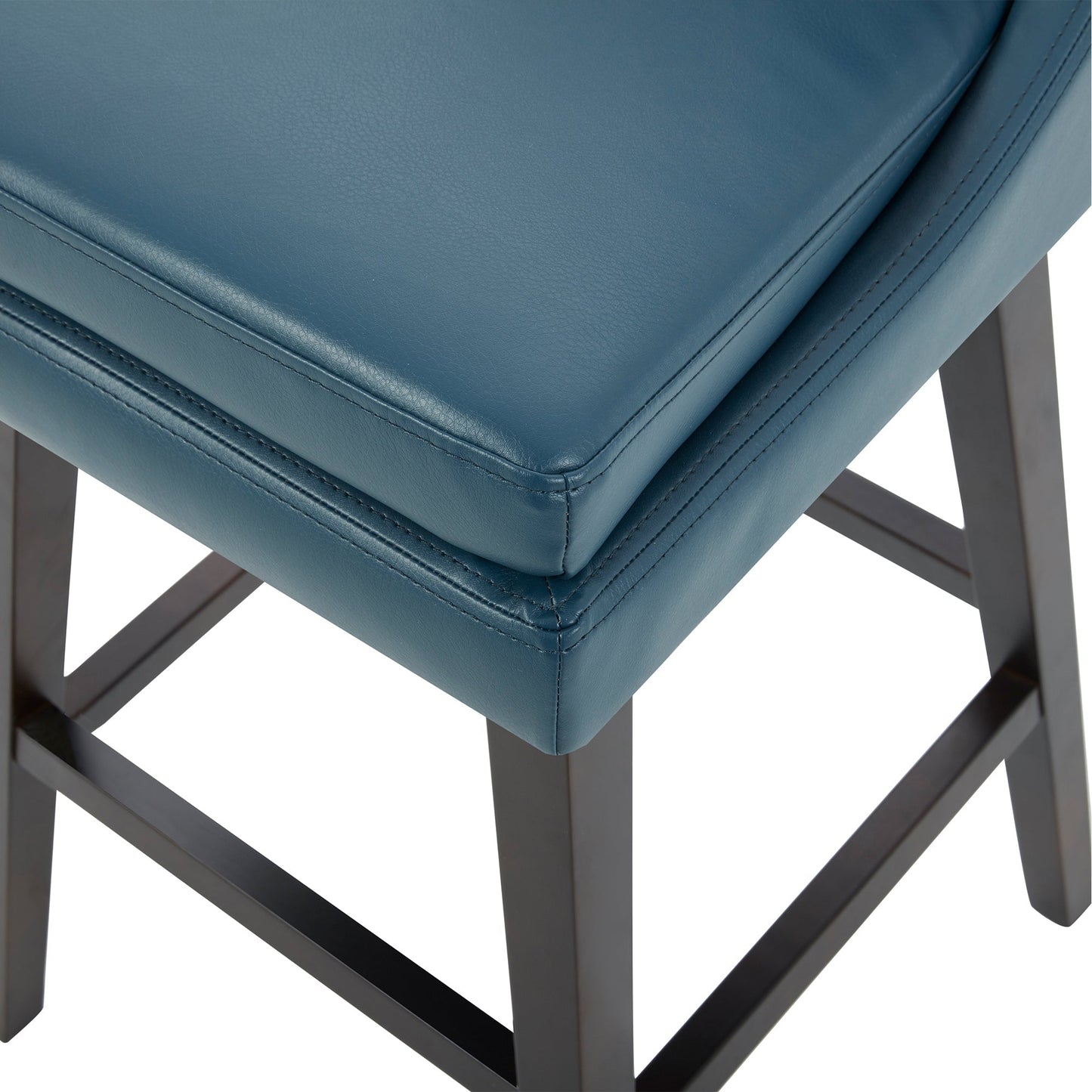 Swivel Bar Stool in Natural Wood Finish