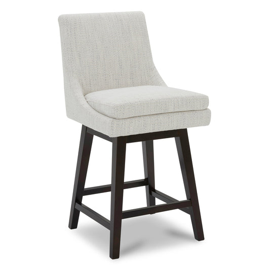 Swivel Bar Stool in Natural Wood Finish